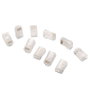 Aisens Conector RJ45 CAT.6 AWG24 Transparente (Pack de 10)